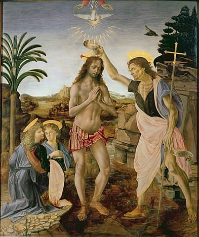 キリストの洗礼 (ヴェロッキオの絵画)
