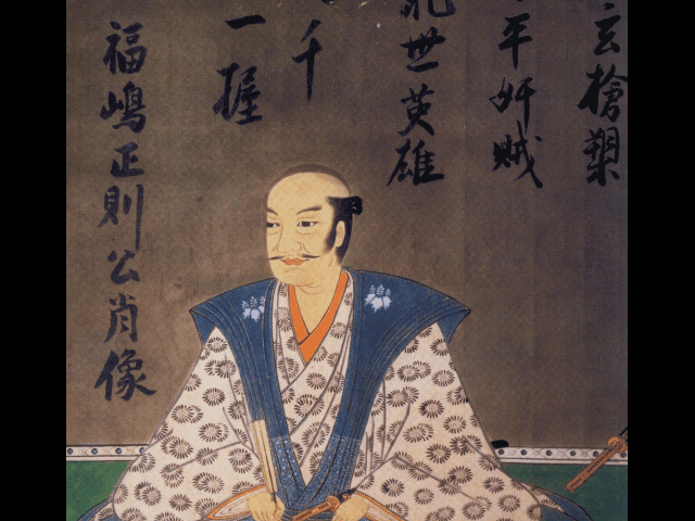 福島正則の肖像画（東京国立博物館所蔵）