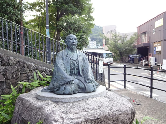 有馬温泉の太閤秀吉の像
