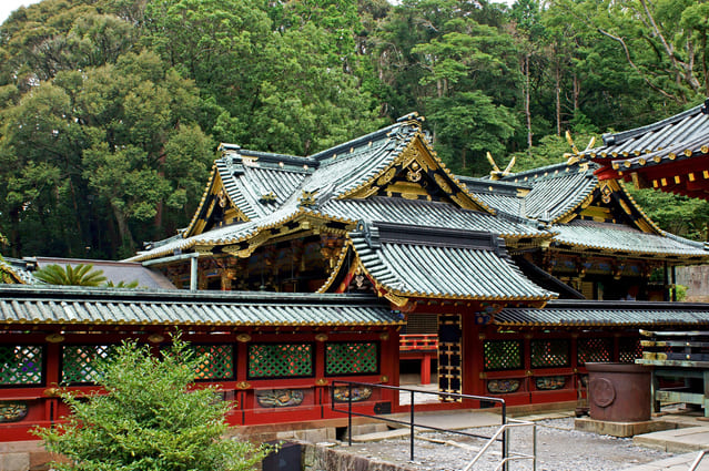 久能山東照宮の社殿