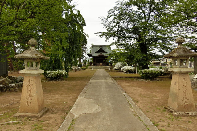 米沢にある法泉寺の文殊堂