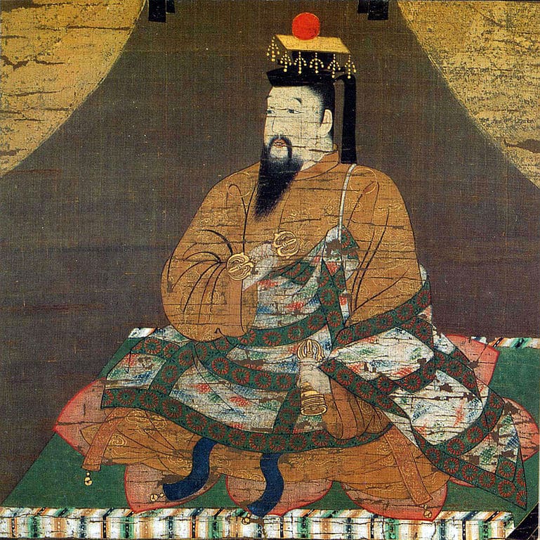 後醍醐天皇の肖像画（清浄光寺蔵）