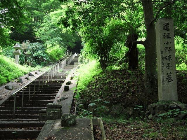 大阪府南河内郡太子町にある小野妹子の墓