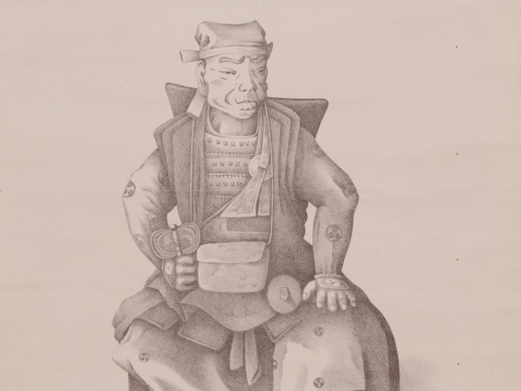 景春の祖父「長尾景仲」の肖像画