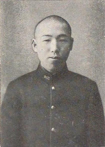盛岡高等農林学校時代（出典：国立国会図書館デジタルコレクション）