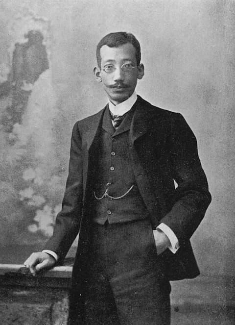 1908年頃の美濃部達吉(出典:wikipedia)
