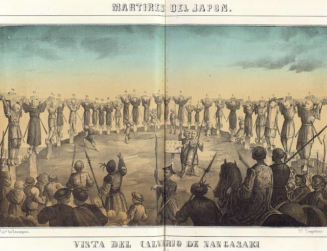 26人の処刑を描いた1862年の版画(出典:wikipedia)