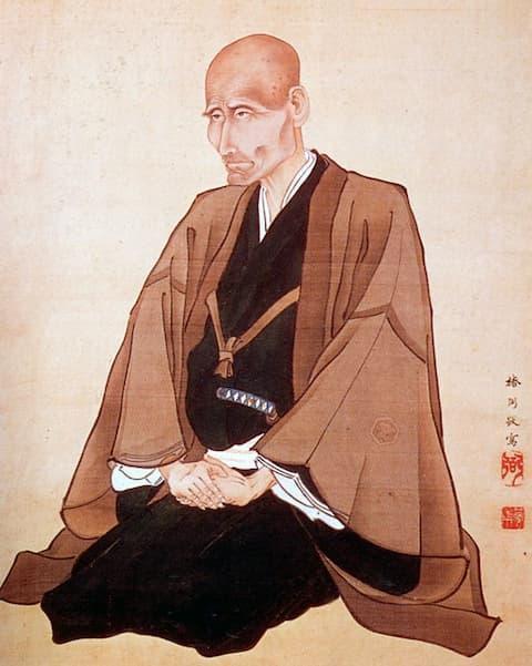 高野長英の肖像（椿椿山 筆。出典：wikipedia）