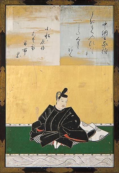 大伴家持（狩野探幽『三十六歌仙額』より。出典：wikipedia）