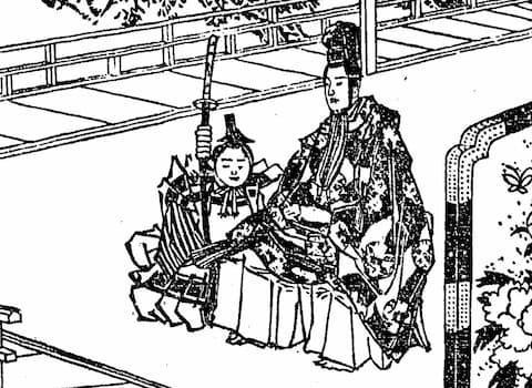 北畠顕家(『南朝勤王史略 : 小学読本 下』より。出典:国立国会図書館デジタルコレクション)