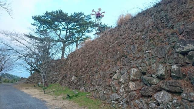 鳥羽城の石垣