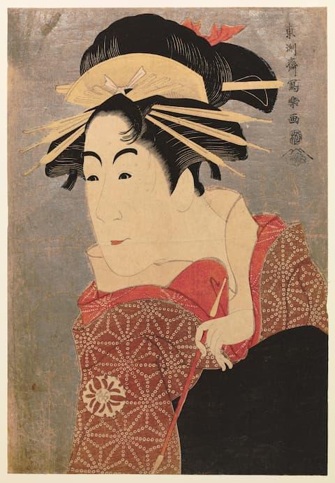 松本米三郎の化粧坂の少将実はしのぶ（出典：ColBase）