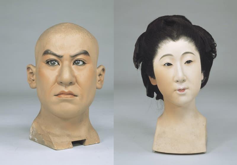 細工見世物の一種、生人形の例（左は鎌倉時代の山法師、右は徳川時代御殿女中。出典：ColBase）