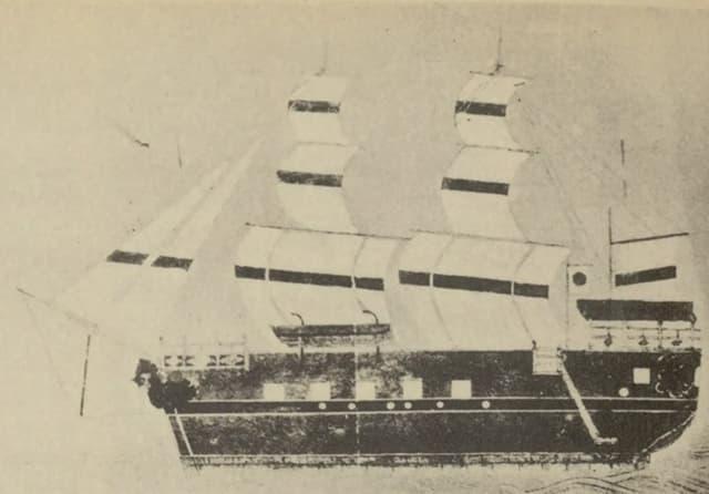 鳳凰丸（『幕末・明治・大正回顧八十年史 第2輯』より。出典：国立国会図書館デジタルコレクション）