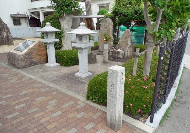 薄田兼相の墓(大阪府羽曳野市誉田)