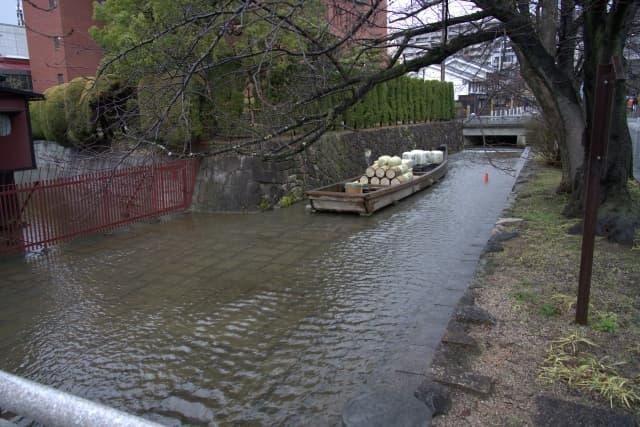高瀬川一之舟入(京都府京都市中京区)