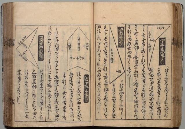 『塵劫記 3巻』より（出典：国会図書館デジタルコレクション）
