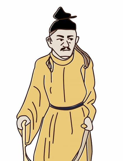 物部守屋のイラスト