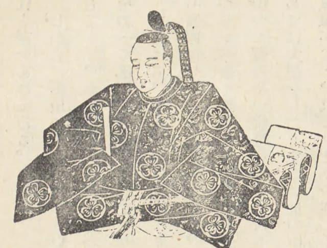 徳川家斉の像（『少国民の日本史 下巻』より。出典：国立国会図書館デジタルコレクション）