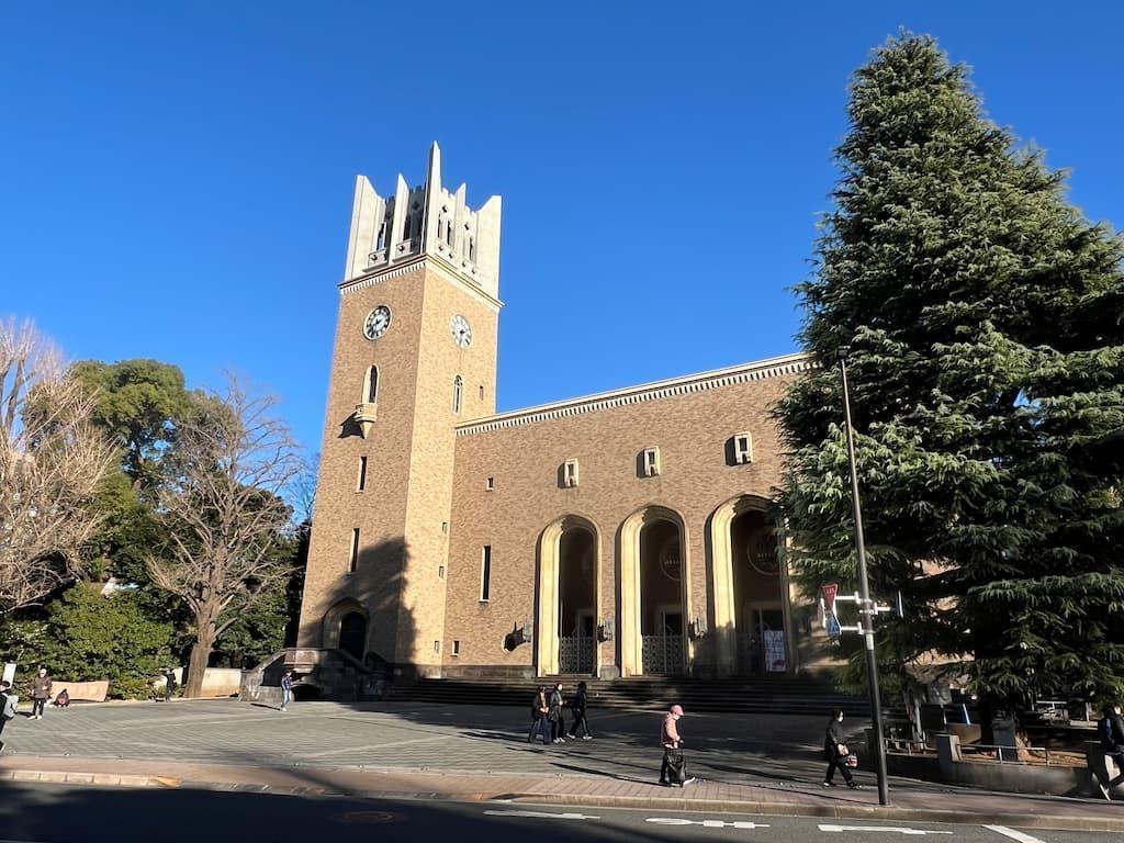 早稲田大学（早稲田キャンパス、新宿区西早稲田1-6-1）