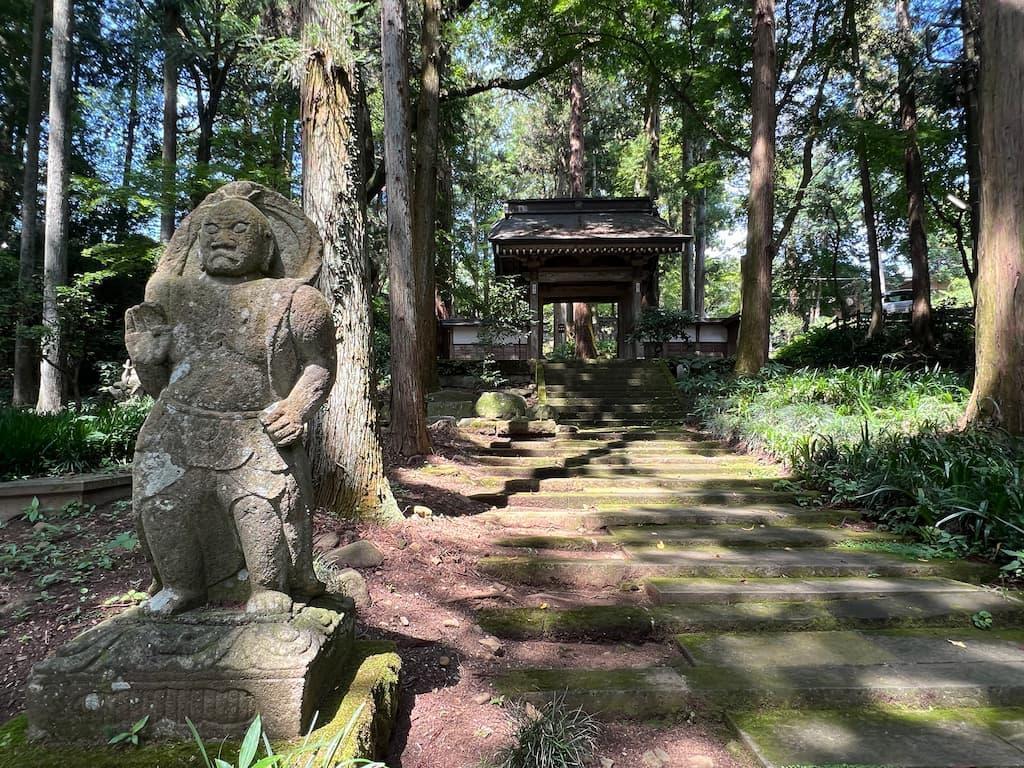 黒羽藩主大関家の菩提寺・大雄寺と大関増裕の墓