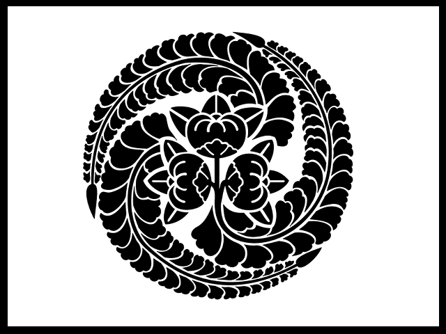 「橘藤巴」の家紋