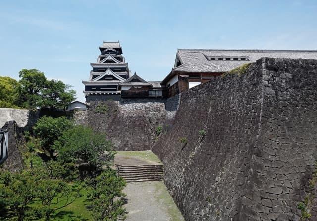 現在の熊本城