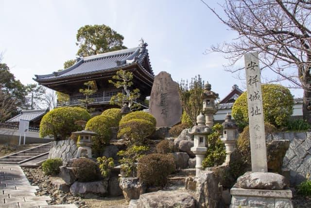安祥城跡（現在の愛知県安城市安城町）