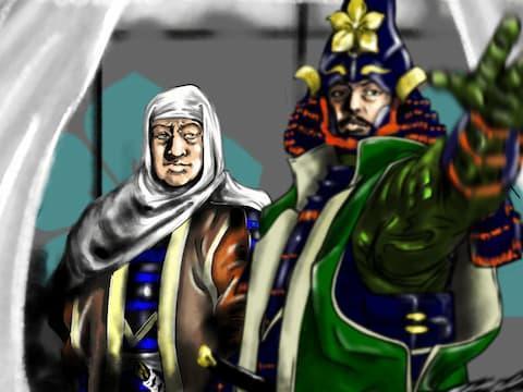 光秀の家臣というだけでなく、養子縁組、姻戚関係にあった可能性もある筒井順慶