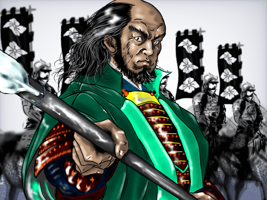 甘利虎泰のイラスト