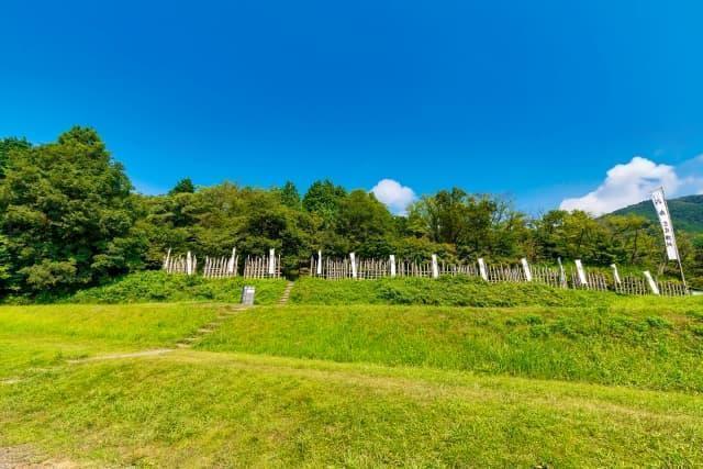 関ケ原合戦の島左近陣跡（岐阜県不破郡関ヶ原町）