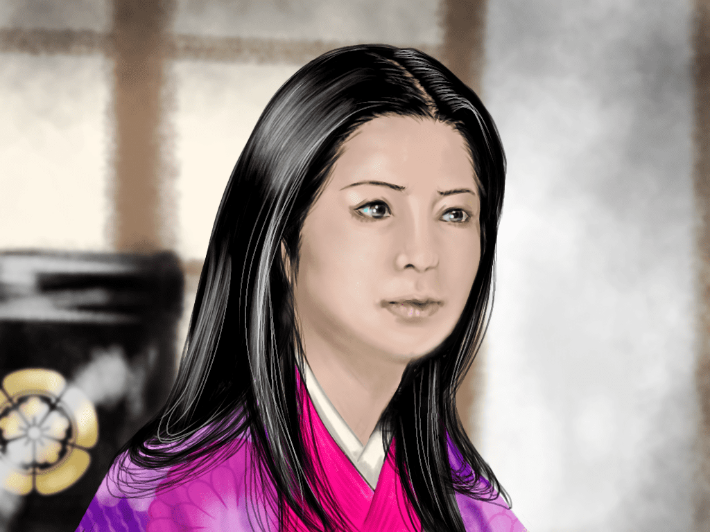 土田御前のイラスト