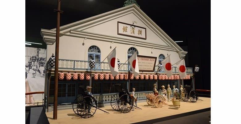勧工場「横浜館」模型(横浜市歴史博物館蔵)