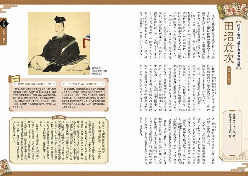 「歴史人物ツアーガイド 江戸のメディア王 蔦屋重三郎と時代を編んだ有名人140」(東京ニュース通信社発行)