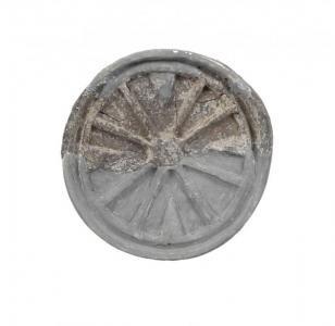 軒丸瓦：稲荷前遺跡出土（坂戸市）